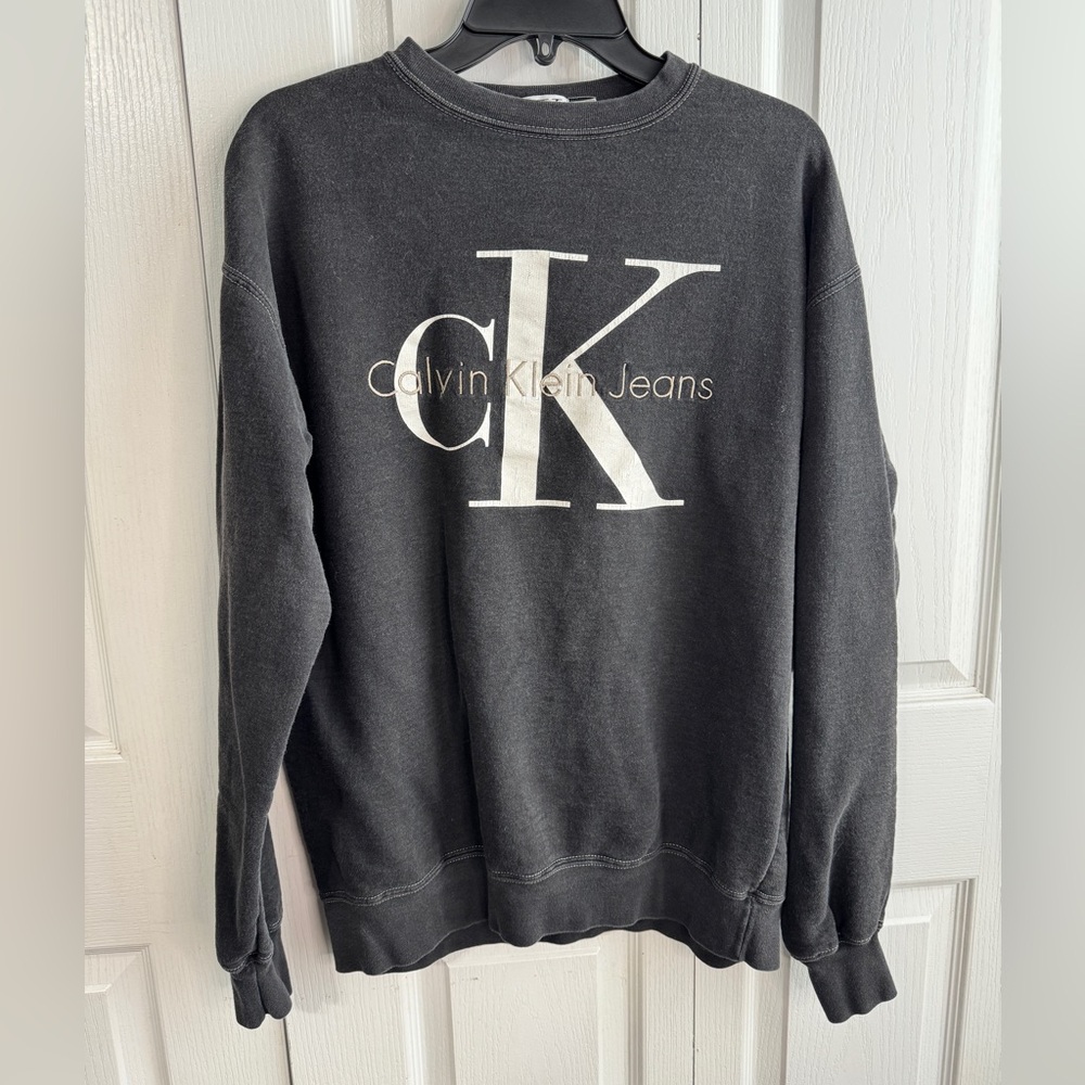 Calvin Klein Jeans‎ CK black sweatshirt size medium